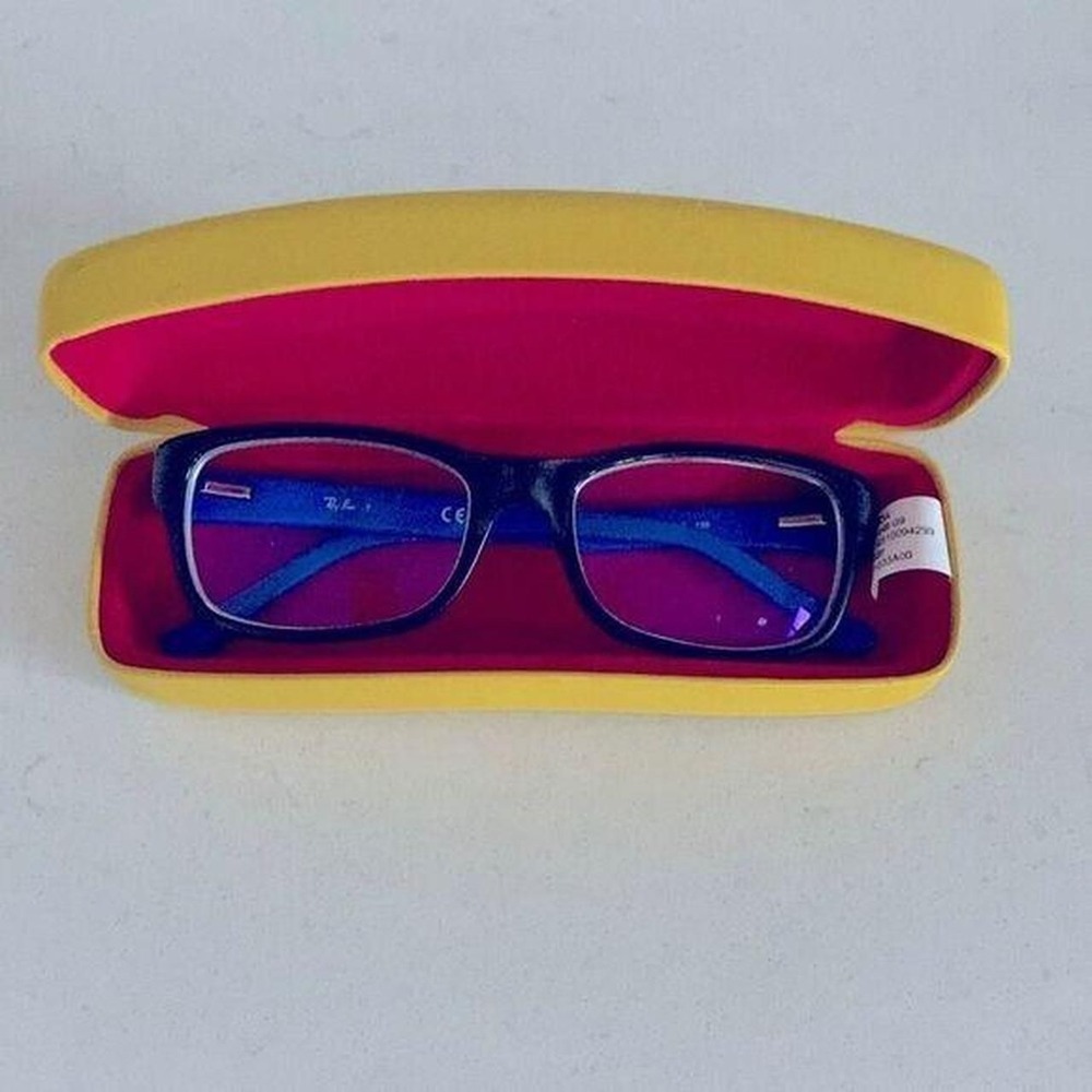 Ray-ban Women's Blue and Black Sunglasses